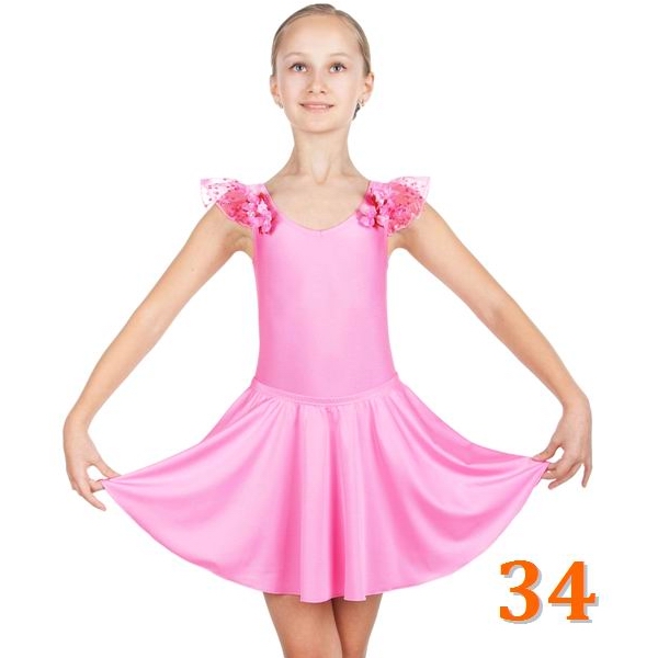 Flared Skirt GP Odiliya s. 34 (128-134) Fluo Pink Polyamide B3S30-34