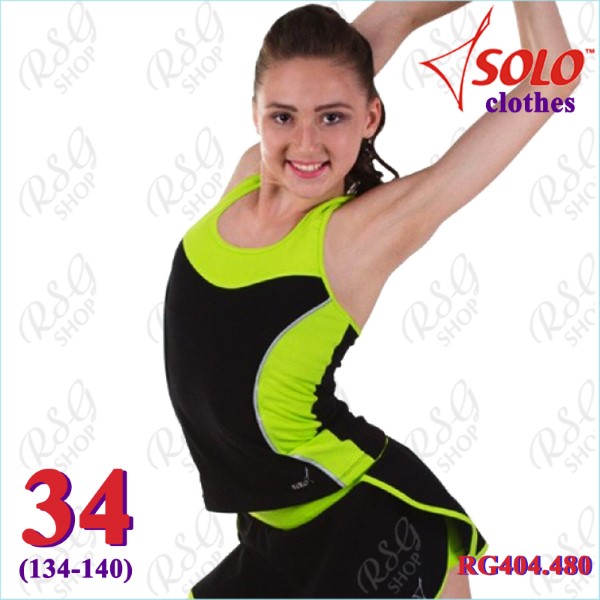 Top Solo s. 34 (134-140) Lime Green-Black RG404.480-34