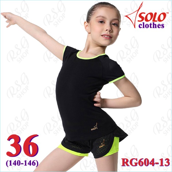 Футболка Solo s. 36 (140-146) col. Black-Lime Neon Art. RG604-13-36