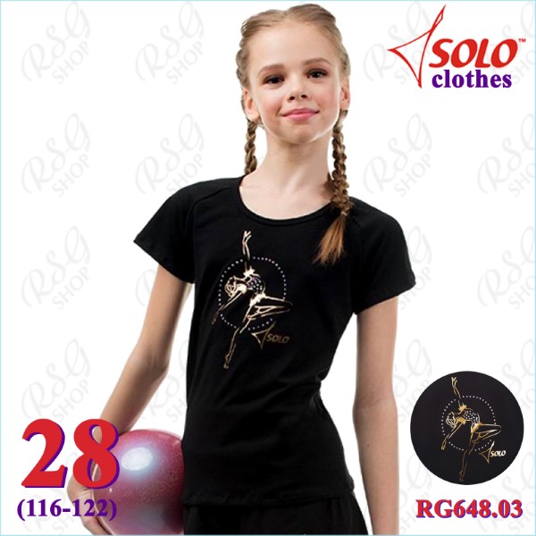 Футболка Solo s. 28 (116-122) Cotton Black RG648.03.107-28
