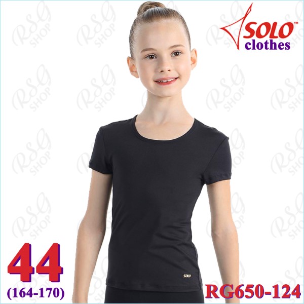 T-Shirt Solo s. 44 (164-170) col. Black Art. RG650-124-44