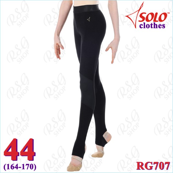 Leggings Solo Gr. 44 (164-170) Cotton Black RG707.107-44