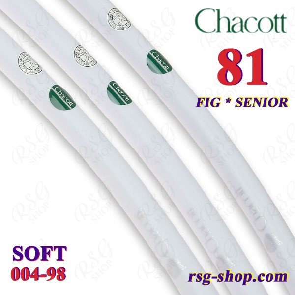 Обруч Chacott 81cm Soft col. White FIG Senior Art. 04-98000