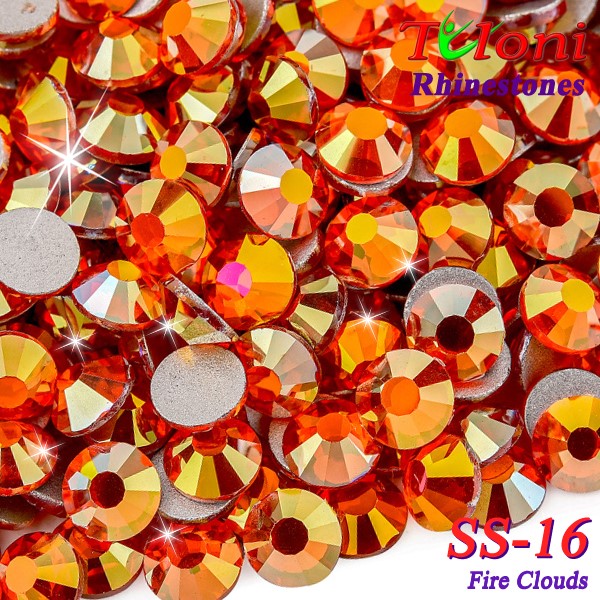 Rhinestones Tuloni SS16 col. Fire Clouds 1440 mod. Basic HotFix