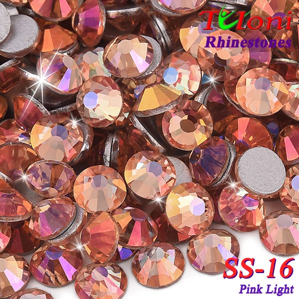 Rhinestones Tuloni SS16 col. Pink Light 1440 mod. Basic HotFix