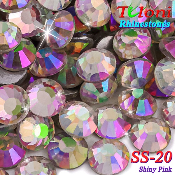 Rhinestones Tuloni SS20 col. Shiny Pink 1440 mod. Basic HotFix