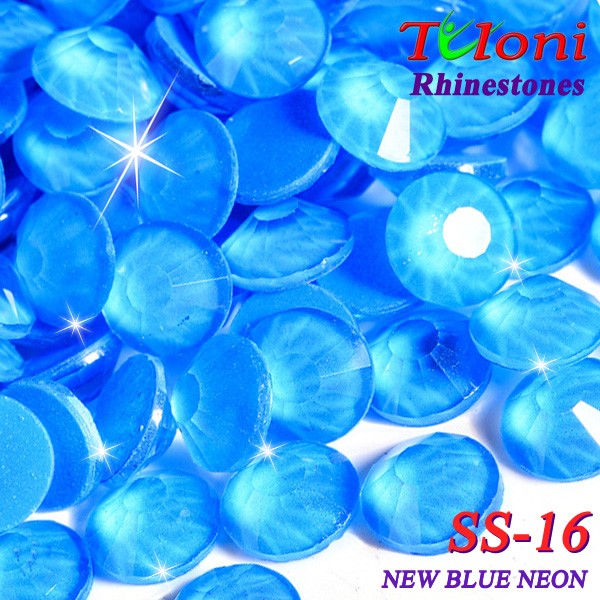 Strass Tuloni SS16 col. New Blue Neon 1440 pcs. No HotFix