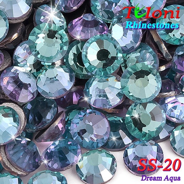 Strass Tuloni SS20 col. Dream Aqua 1440 pcs. No HotFix