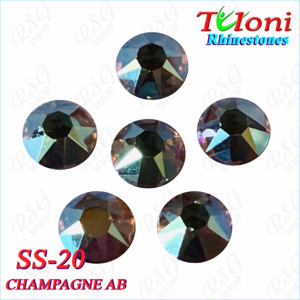 Rhinestones Tuloni SS20 col. Champagne AB 1440 mod. Elite HotFix