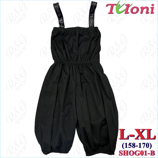 Sleeveless sauna overall Tuloni s. L-XL (158-170) col. Black SHOG01-BL