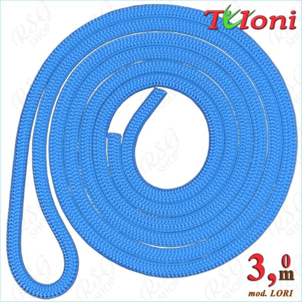 Competition Rope Tuloni 3m mod. Lori col. Blue Art. T1102