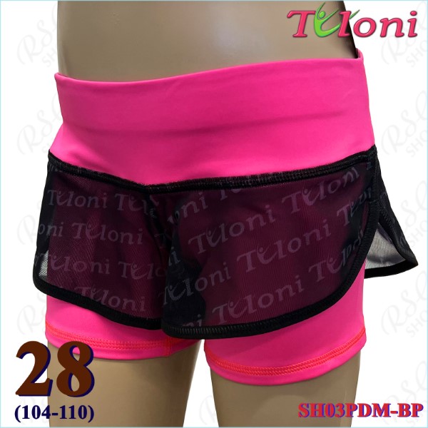 Double Shorts Tuloni mesh SH03 s. 28 (104-110) Pink SH03PDM-BP28