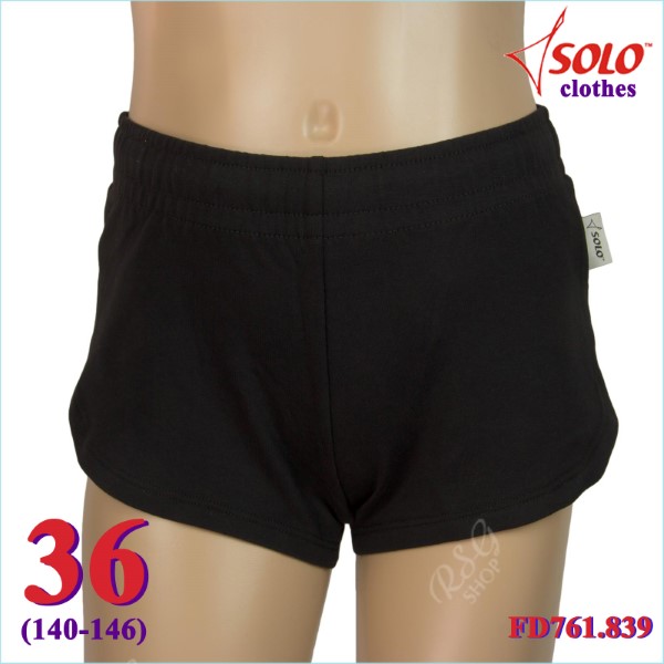 Shorts Solo s. 36 (140-146) col. Black FD761.839-36