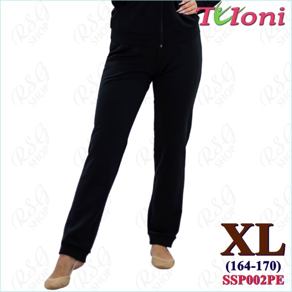 Sporthose Tuloni col. Black Gr. XL (164-170) Art. SSP002PE-BXL