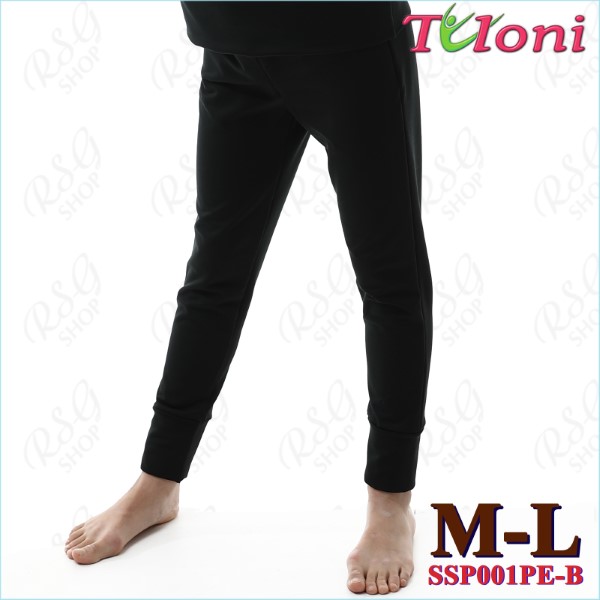 Sport pants Tuloni col. Black s. M-L Art. SSP001PE-BL