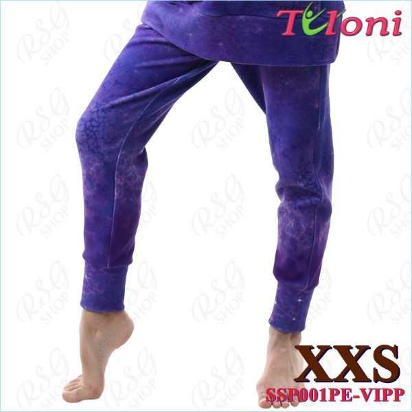 Sport pants Tuloni col. Viola-Purple s. XXS-XS Art. SSP001PE-VIPPXS
