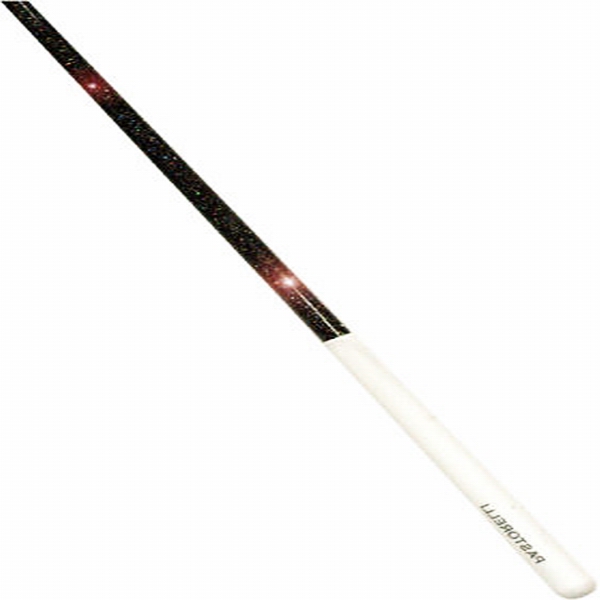 Stick 60cm Pastorelli Glitter Black Grip White FIG Art. 02033