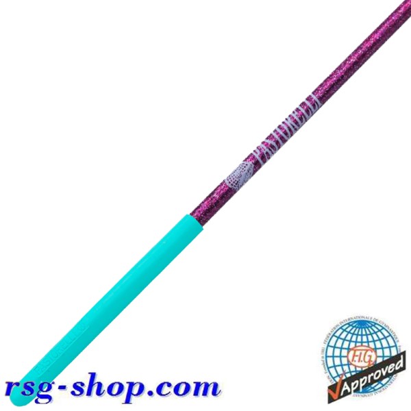 Stick 60cm Pastorelli Glitter Fuchsia Grip Aquamarine FIG 00446