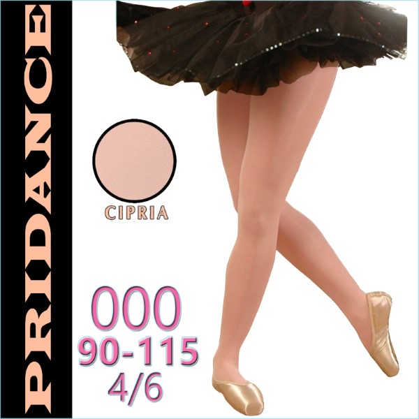 Ballet Tights Pridance col. Cipria 40 DEN s. 000 (90-115) Art. 513-C000