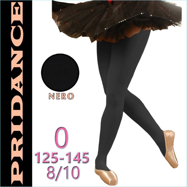Ballet Tights Pridance col. Nero 40 DEN s. 0 (125-145) Art. 513-B0