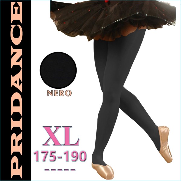 Ballet Tights Pridance col. Nero 40 DEN s. XL (175-190) Art. 513-BXL
