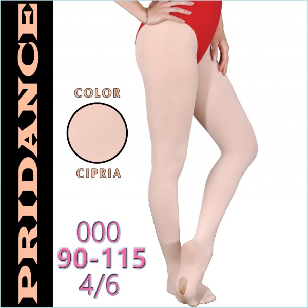 Ballet Tights Pridance col. Cipria 60 DEN s. 000 (90-115) Art. 514C-C000