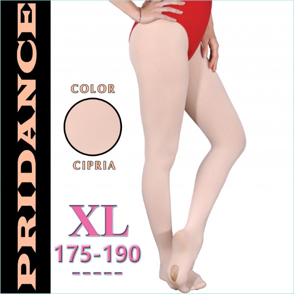 Ballet Tights Pridance col. Cipria 60 DEN s. XL (175-190) Art. 514C-CXL