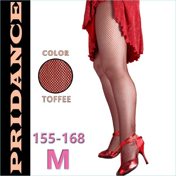 Mesh Dance Tights Pridance col. Toffee s.  M (155-168) Art. 854D-TOM