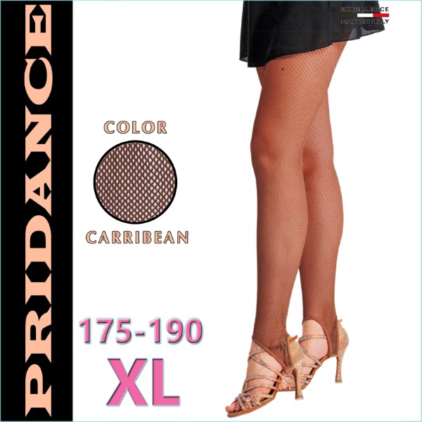 Mesh Stirrup Dance Tights Pridance col. Carribean s. XL (175-190) Art. 843-CAXL