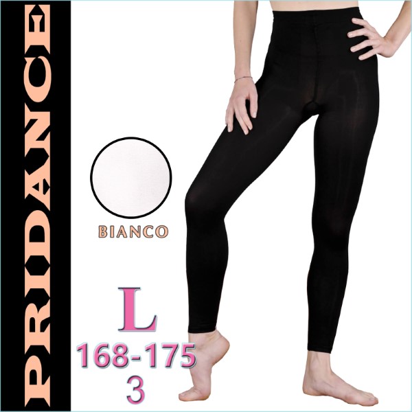 Dance Leggings Pridance Bianco 60 DEN s. L (168-175) Art. 862-WL
