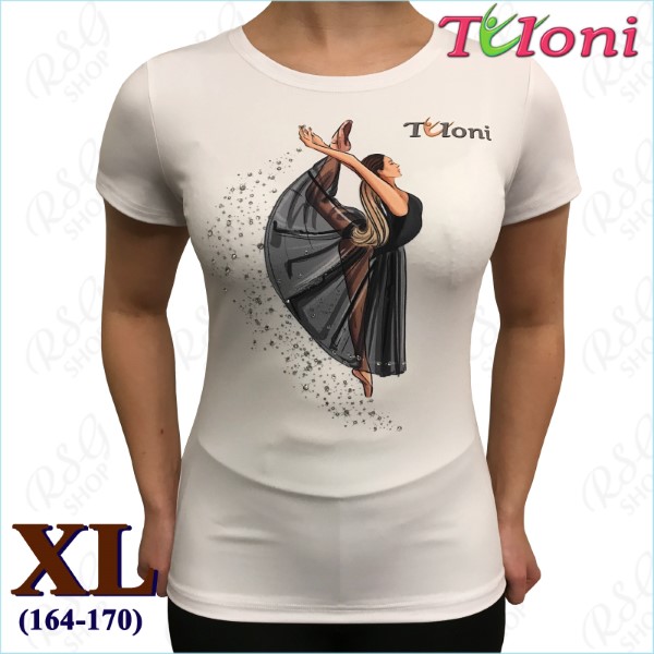 T-Shirt Tuloni mod. Ballet s. XL (164-170) col. White Art. TSH01-WXL