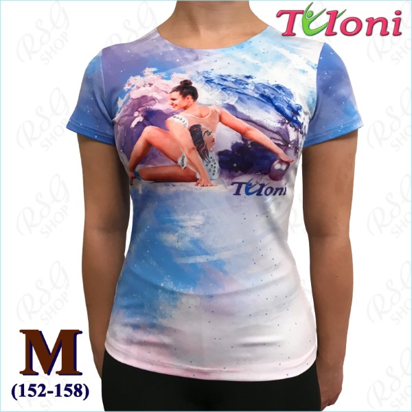 T-Shirt Tuloni mod. Nastya s. M (152-158) col. LDxSKBU Art. TSH06-LDM