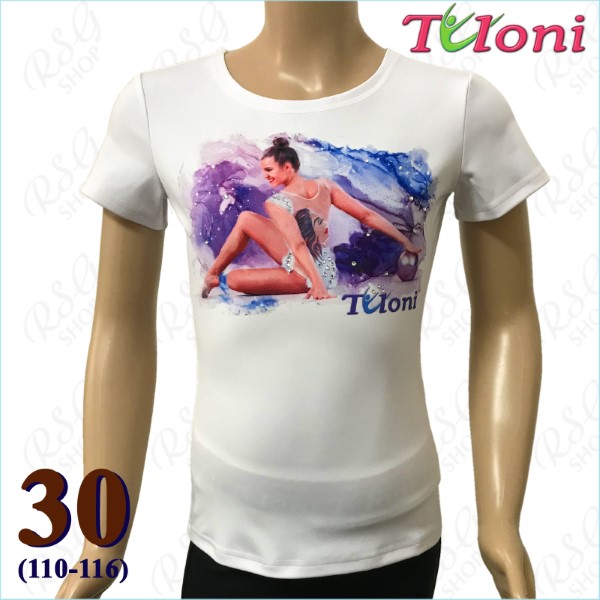 T-Shirt Tuloni mod. Nastya s. 30 (110-116) col. White Art. TSH06-W30