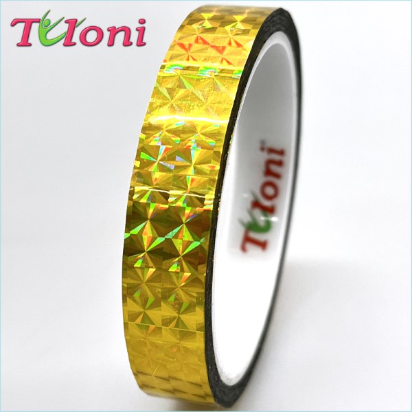Decorative Tape Tuloni 1,5cm x 30m mod. Marble col. Gold Art. T1220