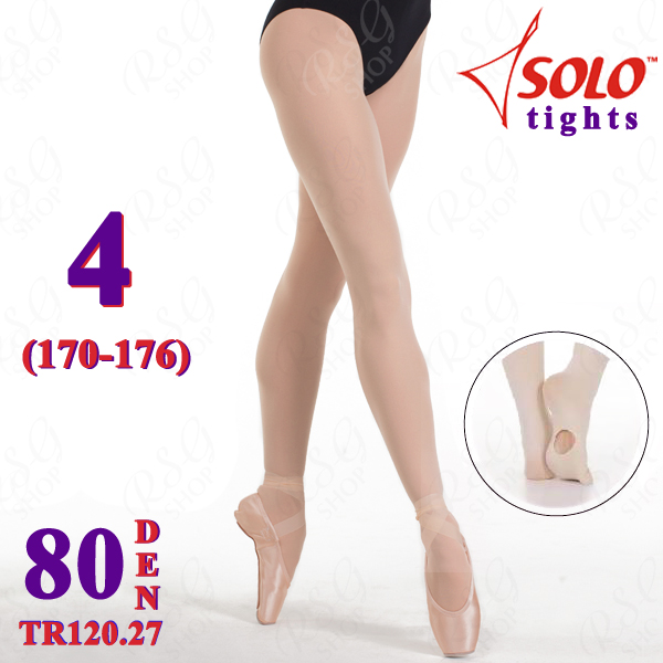 Ballet Tights Solo TR120 col. Skin 80 DEN 4 (170-176) TR120.27-4