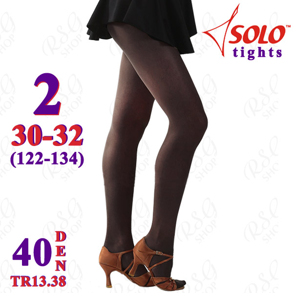 Tights Solo TR13 col. Black s. 2 (128-134) 40 DEN TR13.38-2