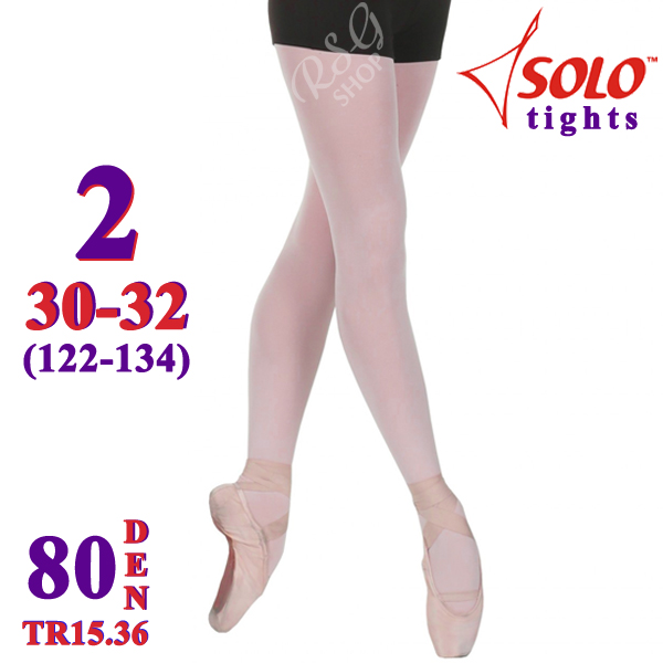 Strumpfhose Solo TR15 col. Pink (Ballet) Gr. 2 (128-134) 80 DEN TR15.36-2