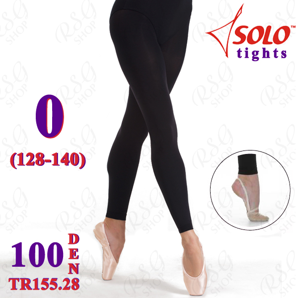 Dance Tights Solo TR155 col. Black 100 DEN 0 (128-140) TR155.28-0