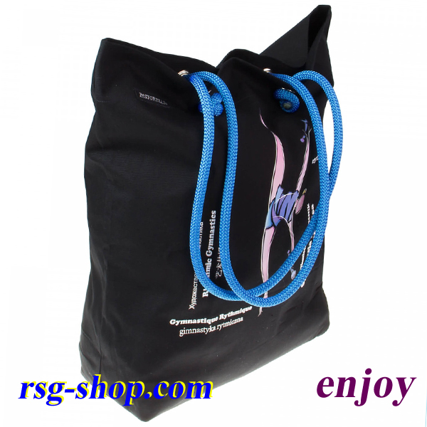 RG Sport bag Pastorelli mod. Enjoy col. Black-Blue Art. 03878