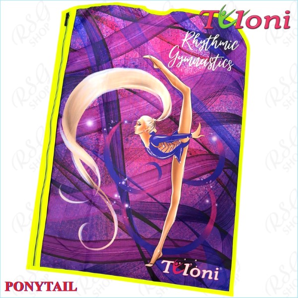 Anzugshülle von Tuloni mod. Ponytail Ribbon col. Violet NK-HOLT07