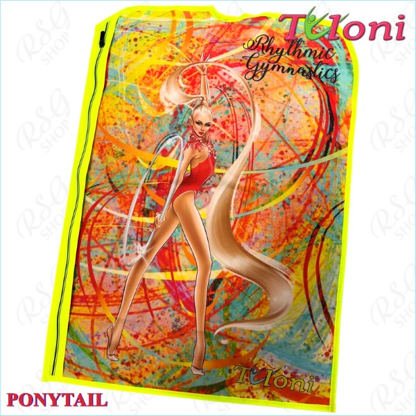 Чехол для купальников Tuloni mod. Ponytail Hoop col. Orange NK-HOLT09