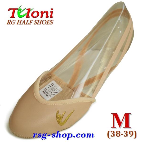 Half Shoe Tuloni mod. ADEL (leather) s. M (38-39) Art. T0994M