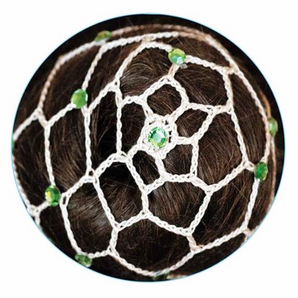 Elastic hair net Pastorelli Beige Chignon Peridot Art. 00641